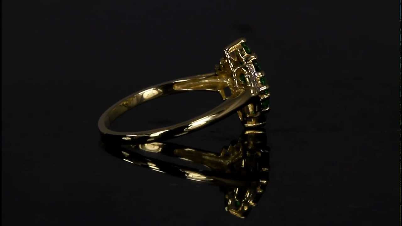 Tsavorite Garnet Ring