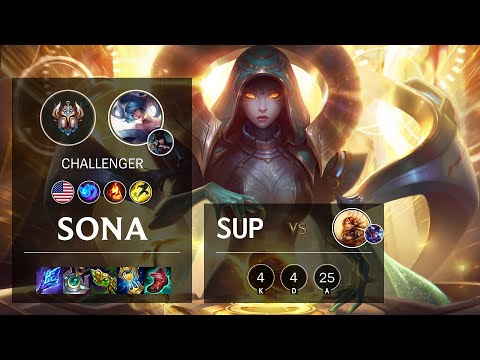 Sona Support vs Leona - NA Challenger Patch 11.24