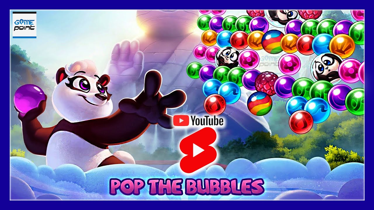 Panda Pop Bubble Shooter Gameplay Short Video | Bubble Game 