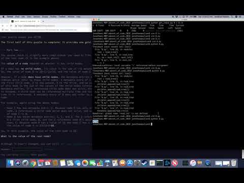 Advent of Code 2018 - Day 8