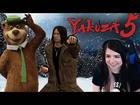 Yakuza 5 Part 2 - Can I Throw The Bear?