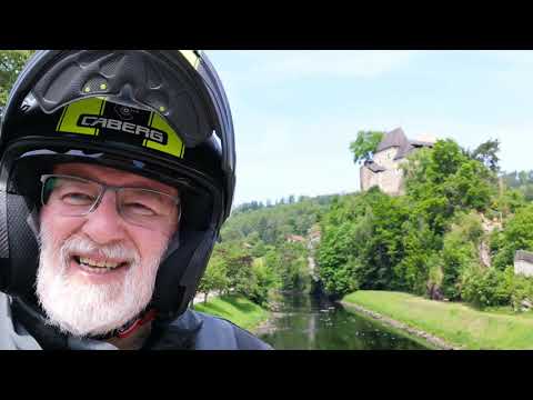 motorbiKing Austria - Stausee und Ruine DOBRA - KRUMAU am Kamp - Waldviertel HONDA NC750X ADV 4K