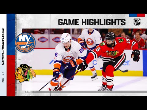 Islanders @ Blackhawks 10/19/21 | NHL Highlights
