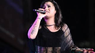 [HD] My Love Is Like A Star - Demi Lovato at 2013 Twin Towers Alive Concert