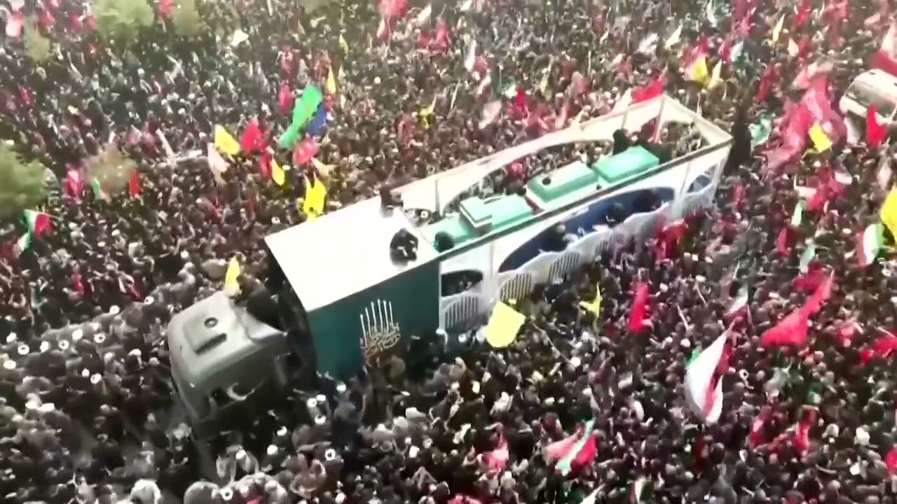 Video | Huge crowds turn out in Iran for Khamenei procession