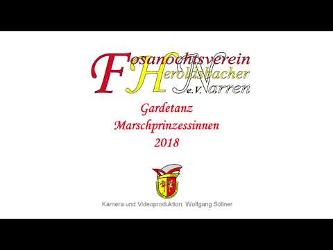 Gardetanz Marschprinzessinnen 2018