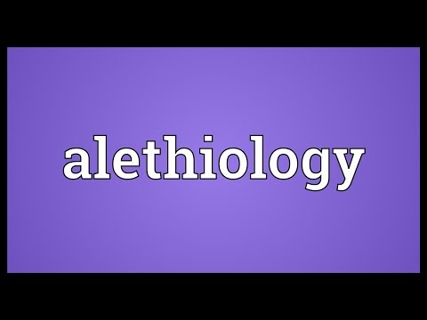 Alethiology Meaning