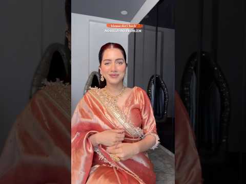 Ekta kapoor you need to see this hack for your serials👩‍❤️‍💋‍👨🎥🎬😂 #blousehacks #sareehacks