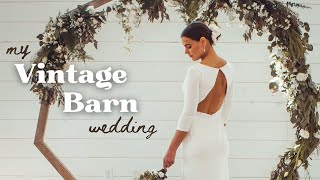 My Vintage Classic Barn Wedding Video
