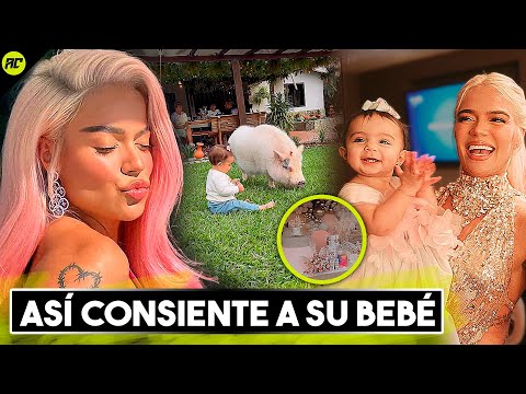 Los Lujos que Karol G le Da a su Tierna Bebé.