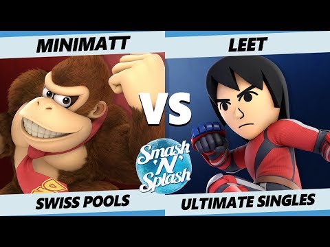 SNS5 SSBU - MiniMatt (Donkey Kong) Vs. LeeT (Mii Brawler) Smash Ultimate Tournament Pools