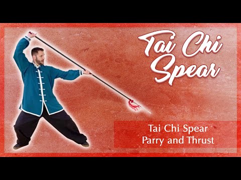 Tai Chi Spear  Lesson 1 - Block and Thrust