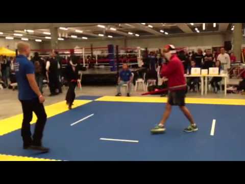WAO stick fighting Championship -Carlo Sala Round 1-incontro n°2 Chiuduno (BG) 30.03.2014