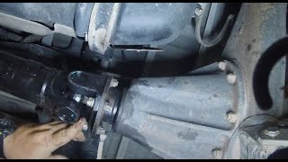 2006 Toyota Tundra U-Joint Vibration and Driveshaft Replacement