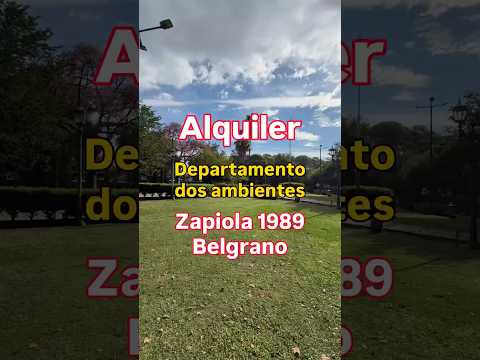 Este depto en Belgrano acepta mascotas 🐶 y tiene balcón