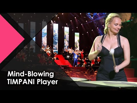 Mind-Blowing TIMPANI Player in This Irish Medley - Wendy Kokkelkoren