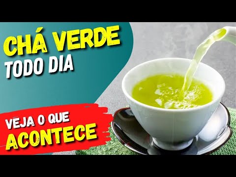CHÁ VERDE TODO DIA - Veja o que ACONTECE com você! (USE ASSIM)