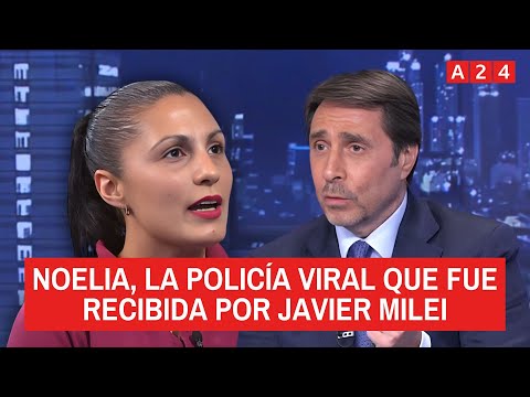 🚨POLICÍA DE LA CIUDAD SE HIZO VIRAL TRAS ENFRENTAR A MANIFESTANTE Y FUE RECIBIDA POR EL PRESIDENTE