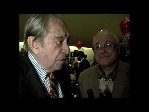 Louis Nye & Fred Post at the BH Friars Club 1997