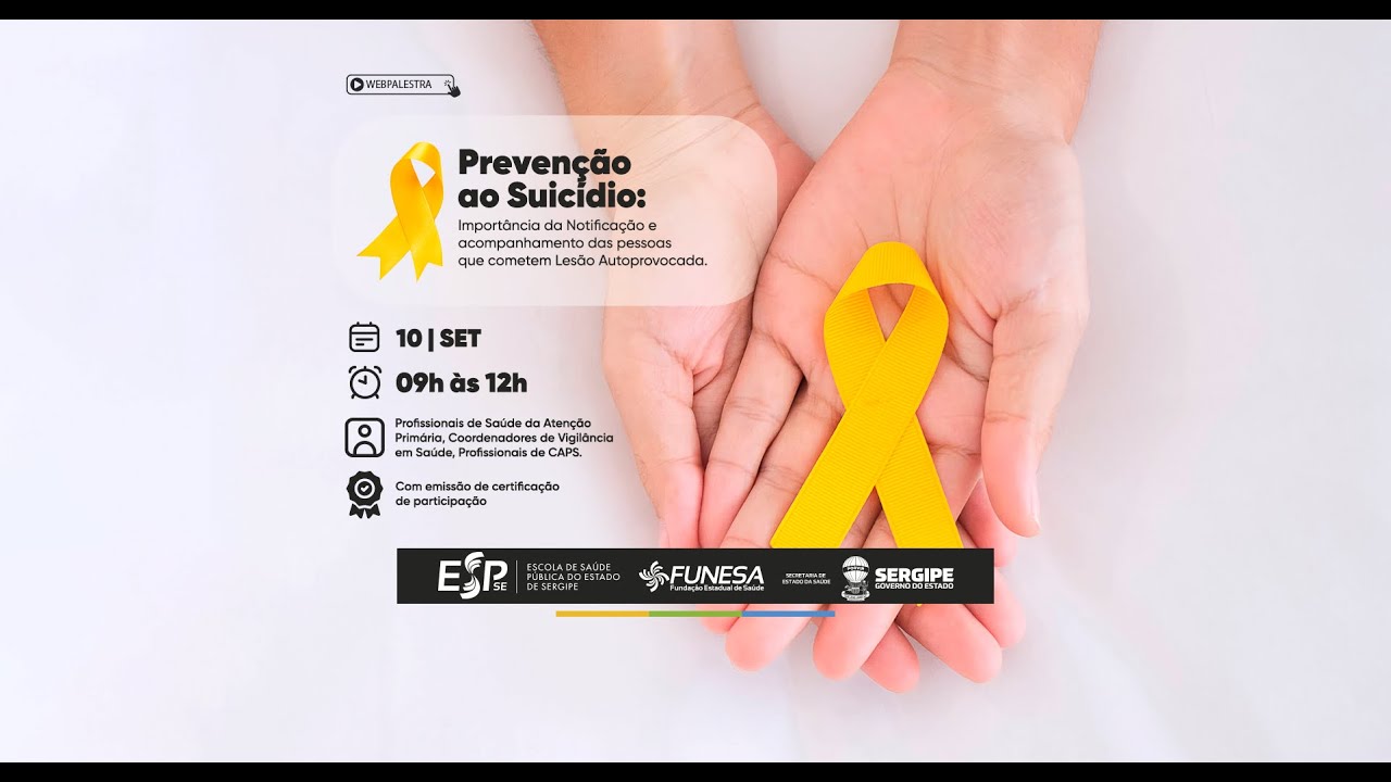 Prevenção ao Suicídio: Importância da Notificação e Acompanhamento das Pessoas que Cometem Lesão.