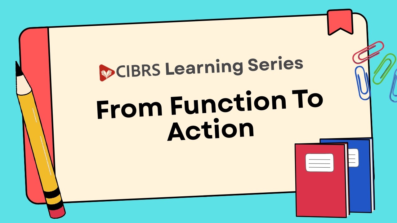 From Function To Action- Series Introduction