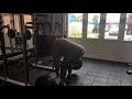 160kg stiff leg deadlift for easy 15 reps