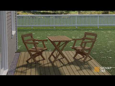 Bygg en trädgårdsstol