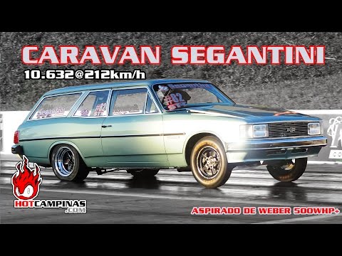 Caravan Aspirada de Weber  com mais de 500 cavalos