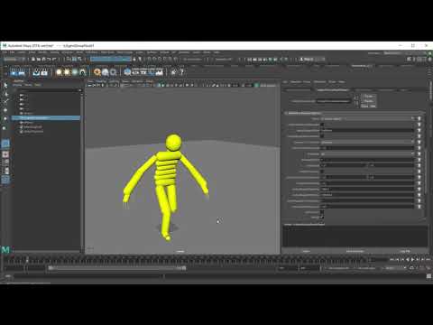 Atoms Crowd - Ragdoll Simulation