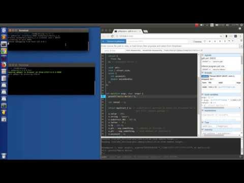 how to use gdbserver with gdbgui