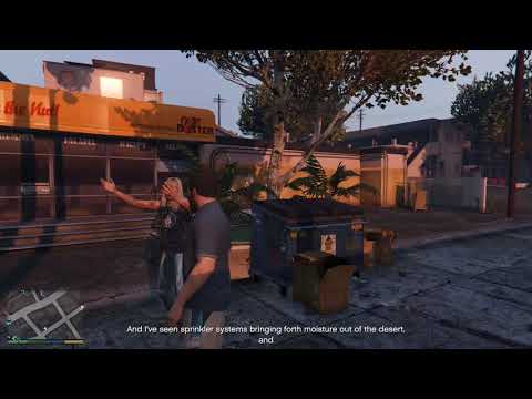 GTA 5. Meeting: Andy Moon (with map location) [HD 1080p 720p]