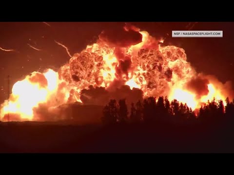 WATCH | Multiple angles show Blue Origin's New Glenn rocket exploding in Cape Canaveral