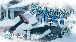 Eiskratzer Test und Auto kratzerfrei von Schnee befreien | Auto Winter Life Hacks| Murska Eiskratzer