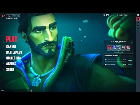 New Game Menu - VALORANT Episode 5 Act 3 Gameplay