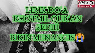 Download lagu lirik doa khotmil quran dan artinya doa khotmil quran merdu dan artinya by risa sholihah mp3