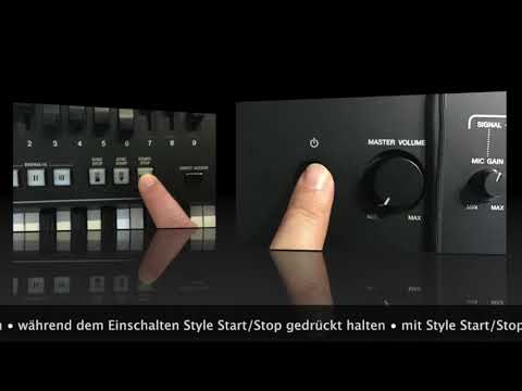 Genos Firmware Installation (DE)