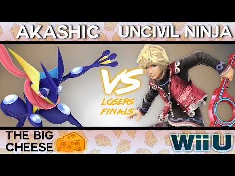 The Big Cheese 11 - Akashic (Greninja) vs. Uncivil ninja (Shulk) - Losers Finals - Smash Wii U