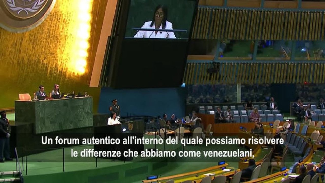 Delcy Rodriguez (Venezuela): Avviato processo di transizione democratica per rinascita del Paese