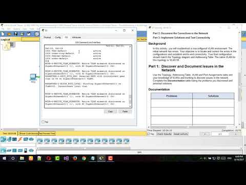 Cisco network|Troubleshooting a VLAN Implementation   Scenario 2