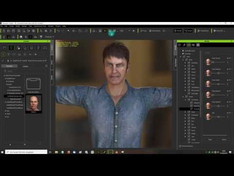 Iclone 7.5 Tutorial G6 Mason zum Character Creator 3.1 Exportieren(Transformer)
