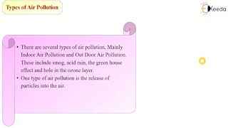 Composition and Properties of Air - Air Pollution - Environmental Engineering 1