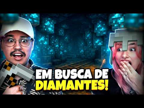 em BUSCA de DIAMANTES! | Minecraft Survival