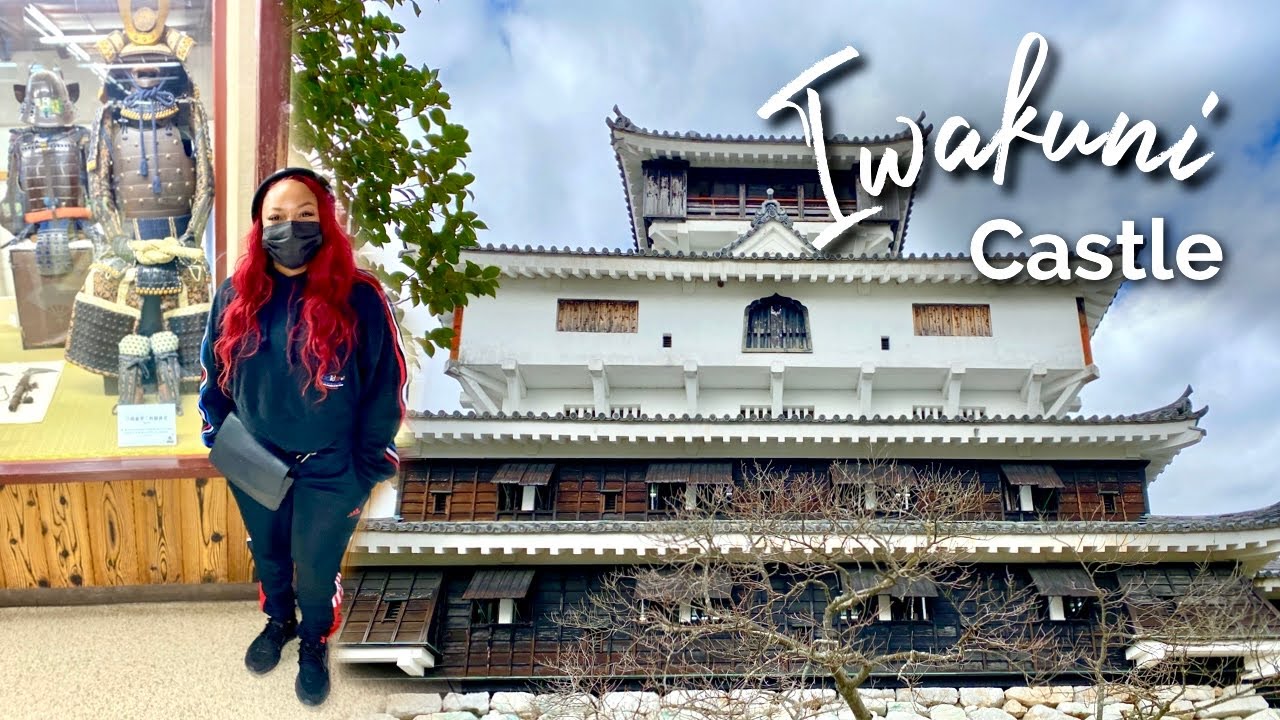 Join a tourist on a captivating journey through the historic Iwakuni Castle in this video.