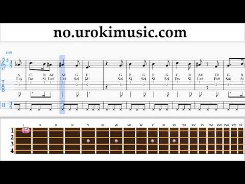 Lær å Spille Ukulele Harry Potter - Hedwig's Theme Melodi Trening um-i935