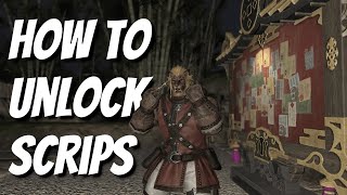 How to UNLOCK SCRIPS in FFXIV