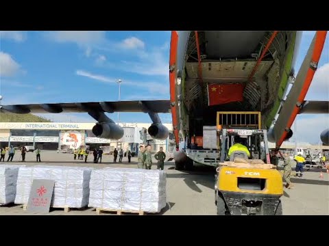 China-donated relief supplies arrive in Papua New Guinea