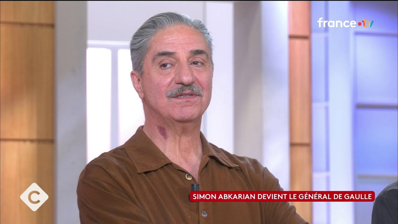 Simon Abkarian devient le Général de Gaulle