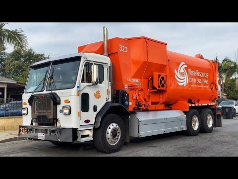 Waste Resources 2018 Peterbilt 520 N3 Amrep ASL w/ side mounted CNG tank
