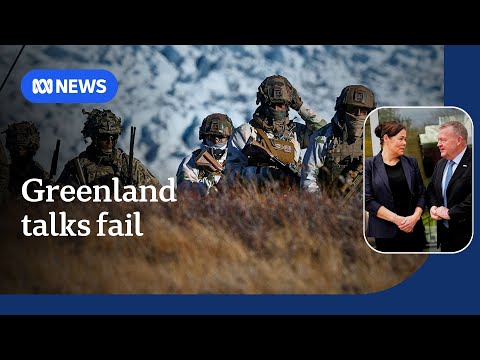 European nations send troops to Greenland as White House talks fail | ABC NEWS