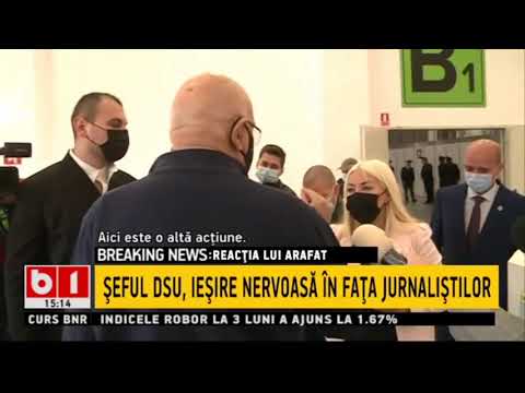 SEFUL DSU, IESIRE NERVOASA IN FATA JURNALISTILOR_Stiri B1_30 martie 2021